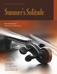 Summer's Solitude Orchestra sheet music cover Thumbnail